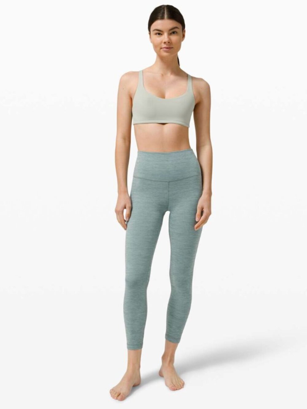 Lululemon Align Pant 25" Heathered Tidewater Teal